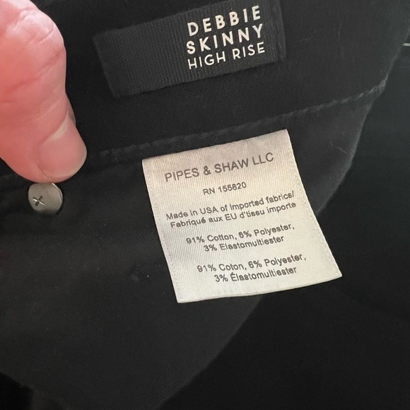 NWT Veronica Beard Jeans Debbie Skinny High Rise Secret Skinny Pockets/ankle - Picture 8 of 10